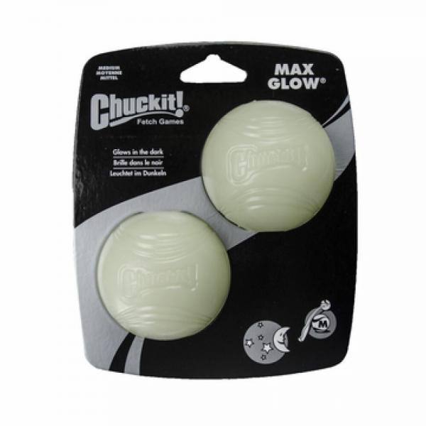 Chuckit! Max Glow Ball – M, 2 stuks – productafbeelding
