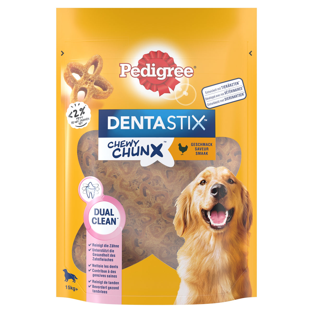 Pedigree Denta Chewy Chunx Maxi Kip 68 g – productverpakking