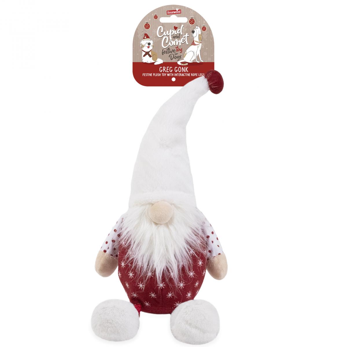 Rosewood Cupid & Comet Gijs Gonk voor honden, 1 stuk
