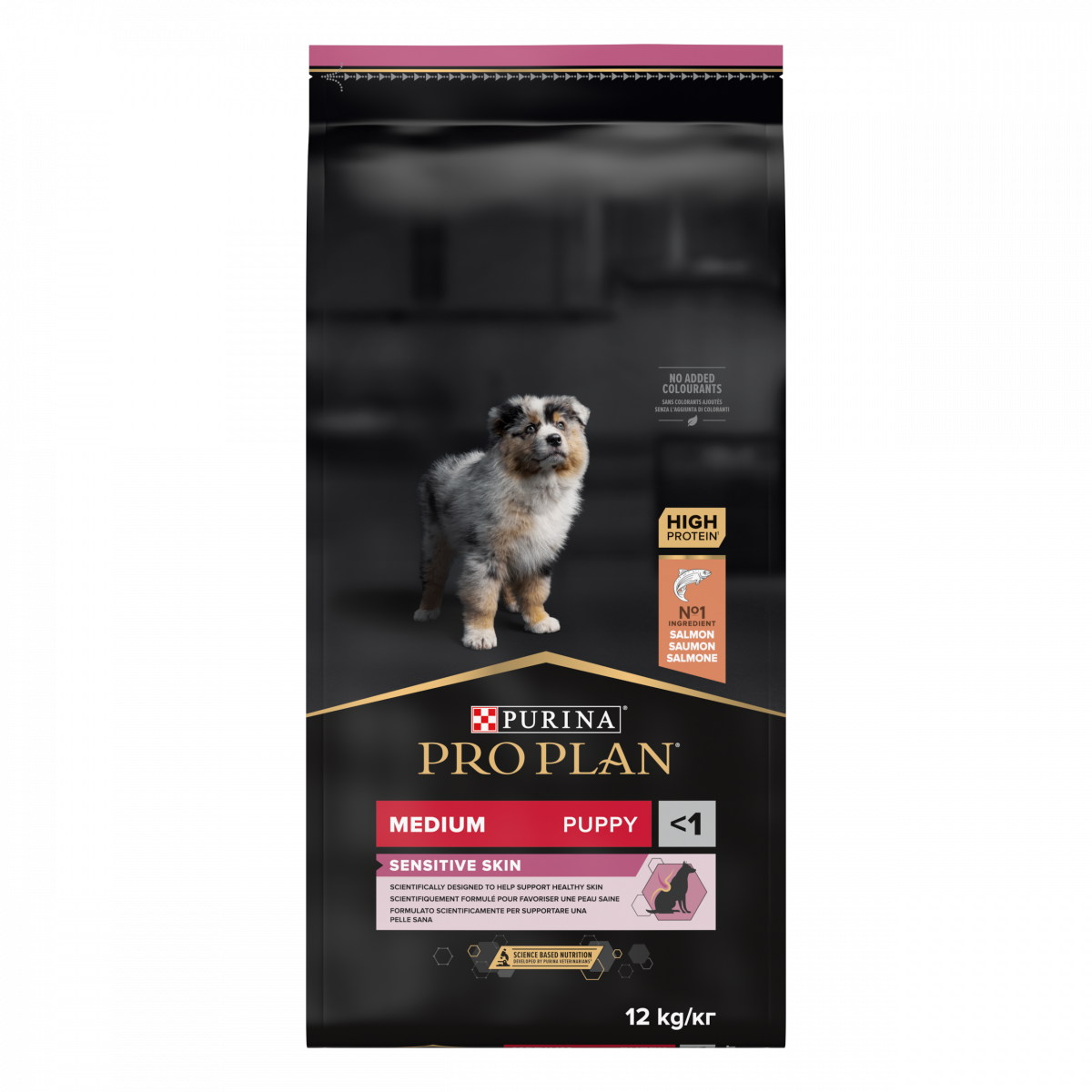 Pro Plan puppy medium sensitive skin zalm 12kg, 12 kg, EAN 7613035120389