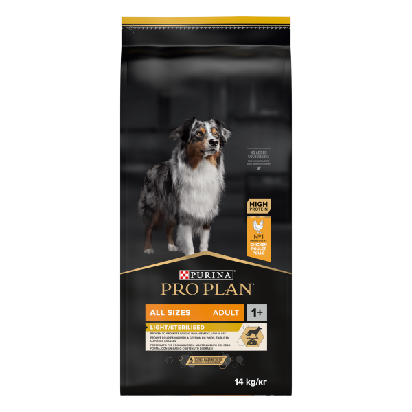 Pro Plan adult all sizes ligt/sterilised kip 14kg, 14 kg, EAN 7613035122819