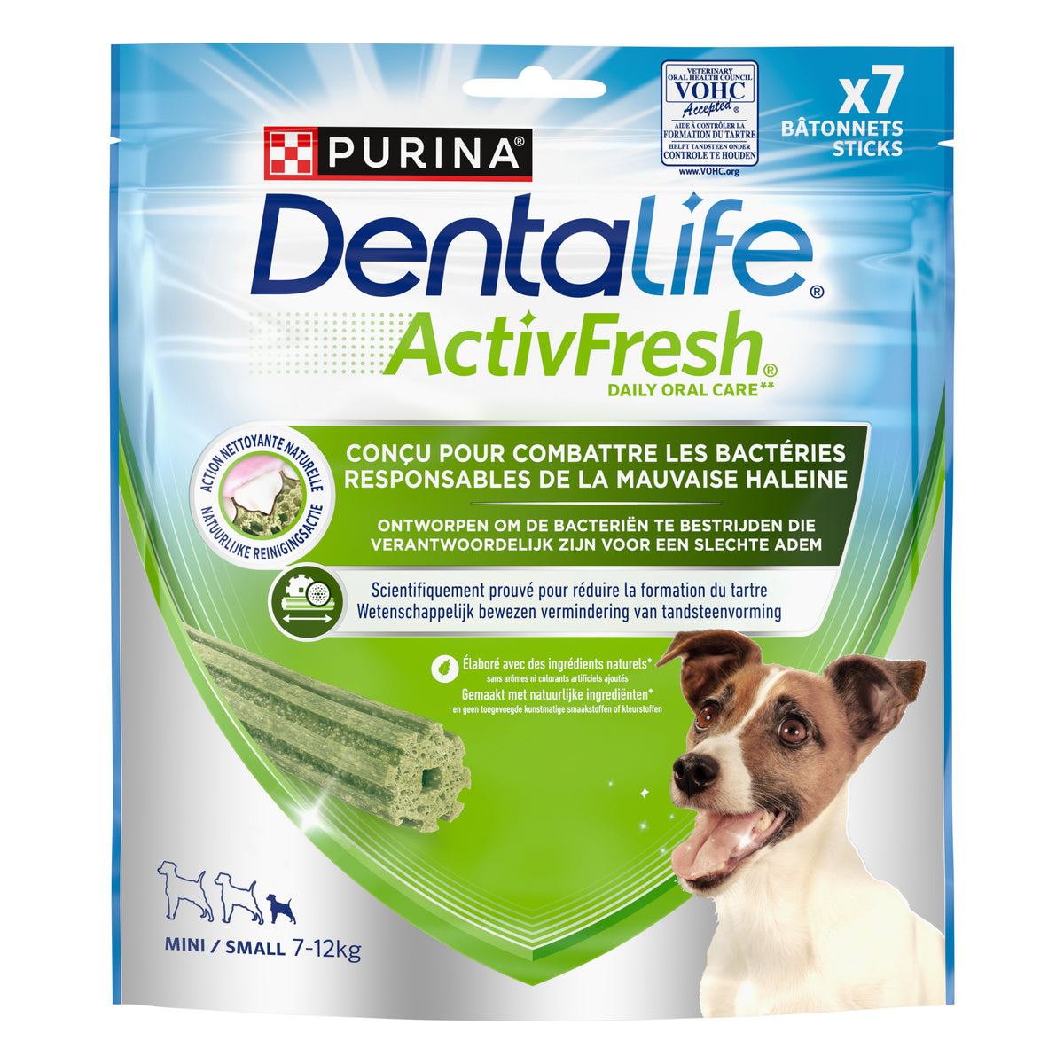 Dentalife ActivFresh Small verpakking met 7 sticks 115 gram