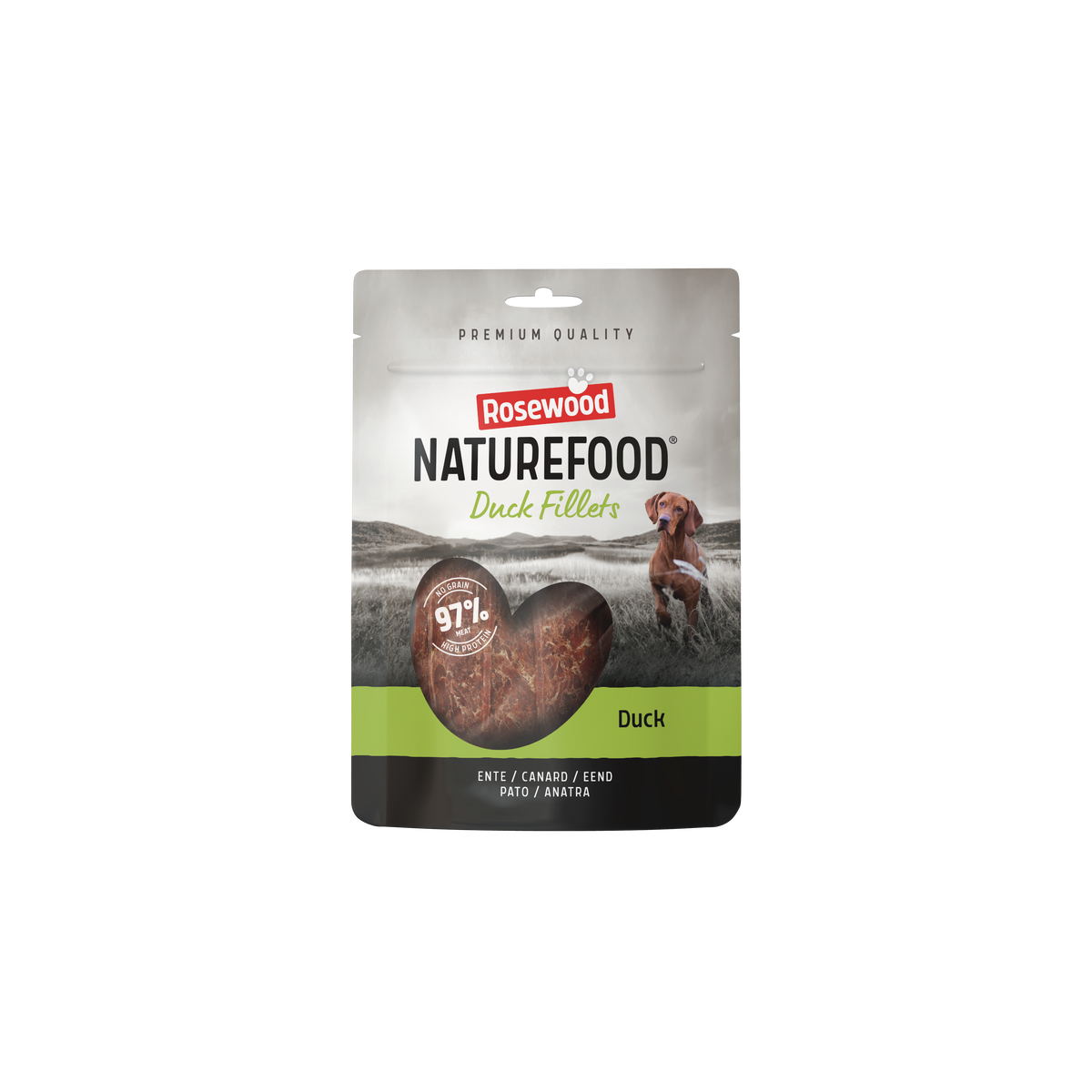Rosewood Naturefood Duck Filet voor honden, 1 kg