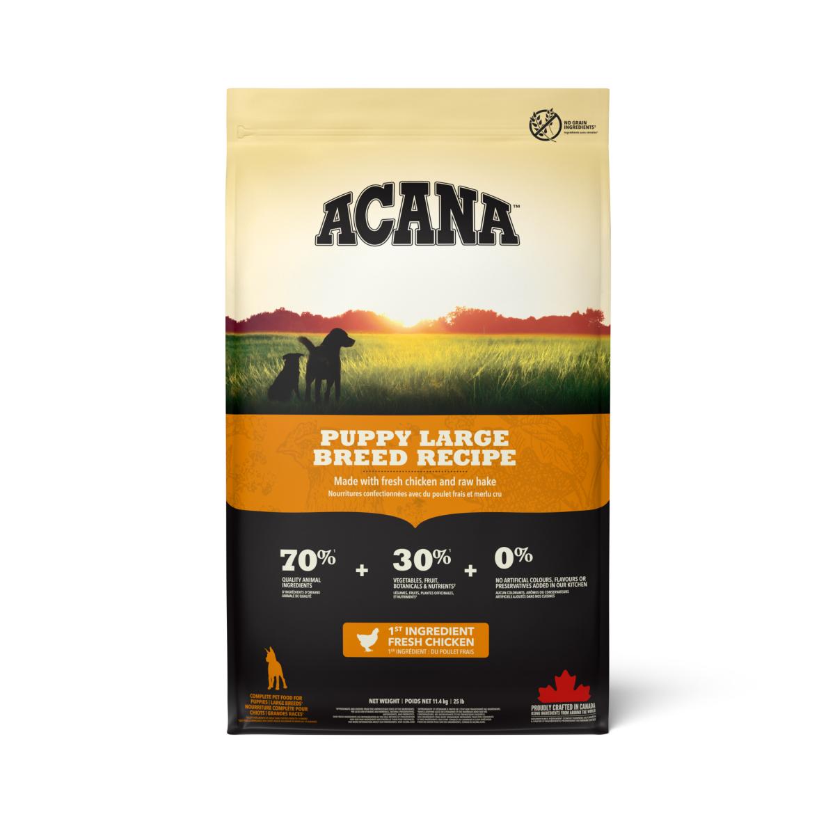 Verpakking Acana Puppy Large Breed hondenvoer 11,4 kg