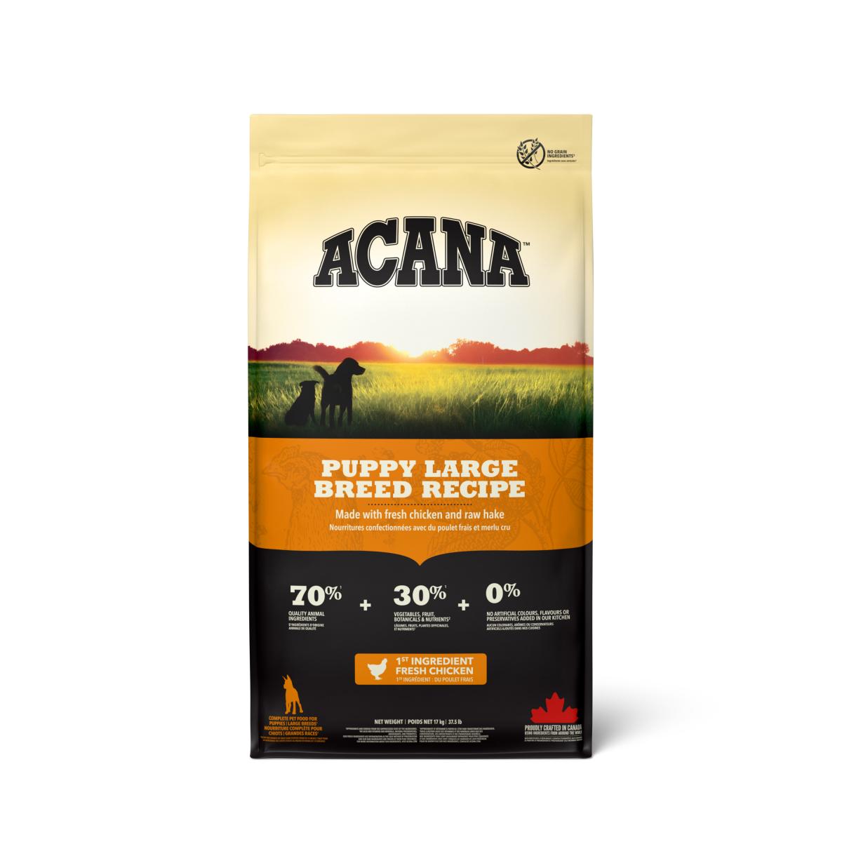 Verpakking Acana Puppy Large Breed hondenvoer 17 kg