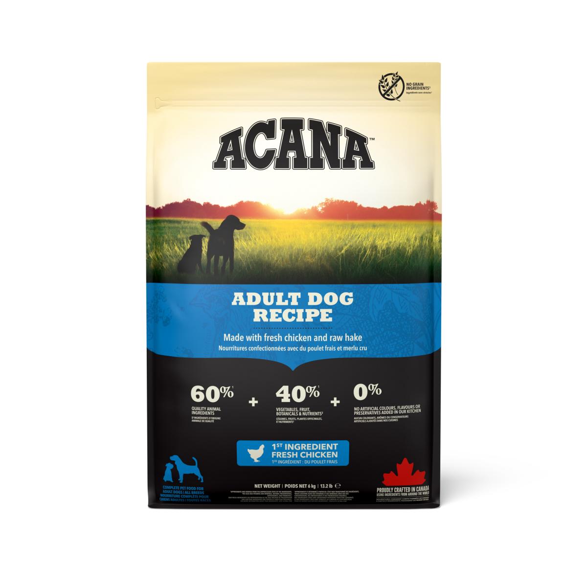 Acana Adult Dog graanvrij droog hondenvoer 6 kg