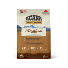 Verpakking Acana Highest Protein Ranchlands droogvoer voor honden 2 kg