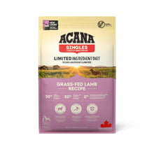 Verpakking Acana Singles Grass-Fed Lamb droogvoer voor honden 6 kg