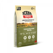 Verpakking Acana Singles Yorkshire Pork droogvoer voor honden 6 kg
