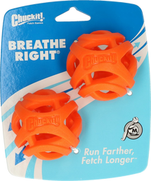 Chuckit! Breathe Right Fetch Ball – M, 2 stuks – productafbeelding