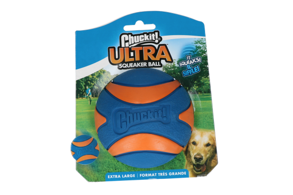 Chuckit! Ultra Squeaker Ball – XL, 1 stuk – productafbeelding