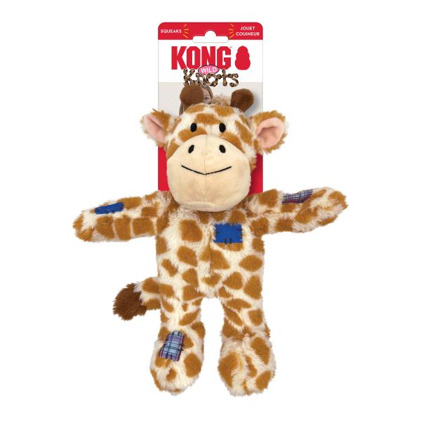 Kong wild knots giraffe M/L 1st, 1 stuk, EAN 035585509372