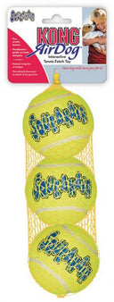 Kong air squeakair tennis ball M 3st, 3 stuks, EAN 035585775203