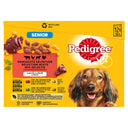 Pedigree Senior Mix Selectie in Gelei 12 × 100 g – productverpakking