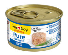 GimDog Little Darling Pure Delight tonijn 85 g – aanvullend natvoer voor honden