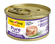 GimDog Little Darling Pure Delight kip & tonijn 85 g – aanvullend natvoer voor honden