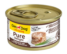 GimDog Little Darling Pure Delight kip & rund 85 g – aanvullend natvoer voor honden