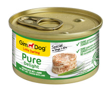 GimDog Little Darling Pure Delight kip & lam 85 g – aanvullend natvoer voor honden