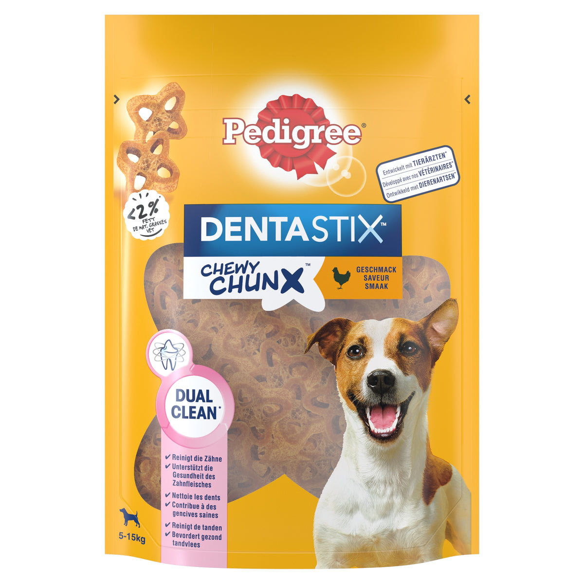 Pedigree Denta Chewy Chunx Mini Kip 68 g – productverpakking