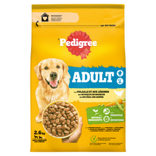 Pedigree Adult Gevogelte & Groenten Hondenbrokken 2,6 kg – productverpakking