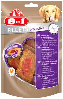 8in1 Fillets Pro Active 80 g – hondensnack voor honden