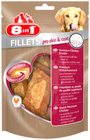 8in1 Fillets Pro Skin & Coat 80 g – hondensnack voor honden