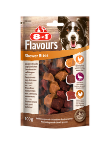 8in1 Flavours skewer bites 100 g – hondensnack voor honden