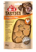 8in1 Tasties chicken chips 85 g – hondensnack voor honden