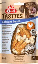 8in1 Tasties calcium bones 85 g – hondensnack voor honden