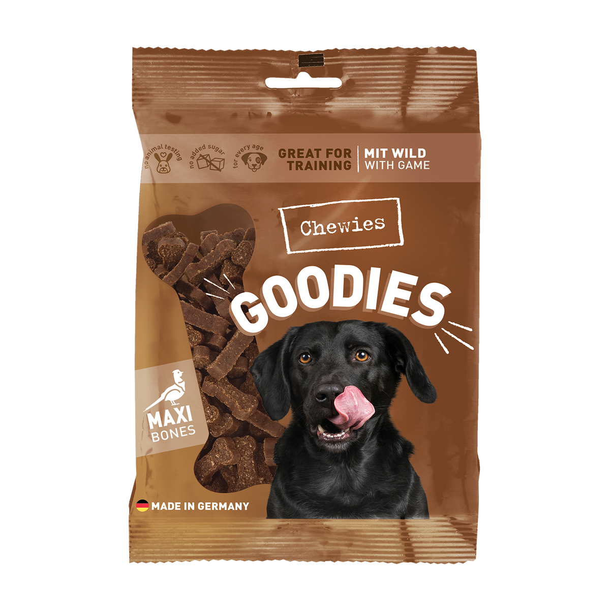 Chewies Goodies Maxi Wild 200 g – productverpakking