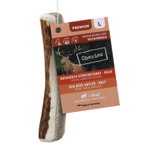 Chewies Edelhertengewei Half L 80–139 g – 1 stuk – productverpakking