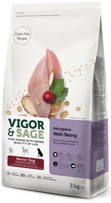 Vigor & Sage Senior Well-Being met astragalus – 2 kg verpakking
