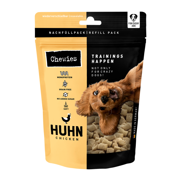 Chewies Trainingshapjes Kip 175 g – productverpakking
