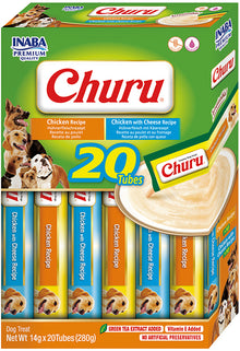 Inaba Churu hond multipack kip en kip kaas 20 × 14 g