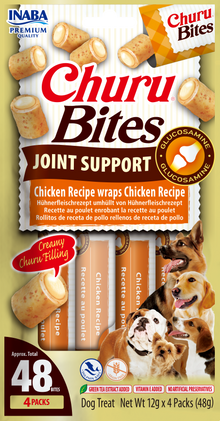 Inaba Churu Bites Joint Support kip om kip 4 × 12 g