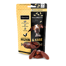 Chewies Salametti Kip & Kaas 60 g – productverpakking
