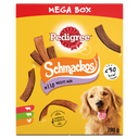 Pedigree Schmackos Mega Box Multi Mix 110 strips 790 g – productverpakking