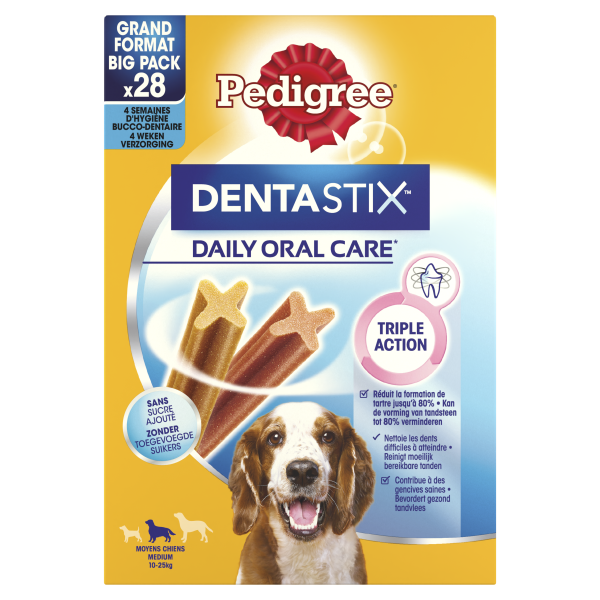 Pedigree DentaStix Medium 28 stuks 720 g – productverpakking
