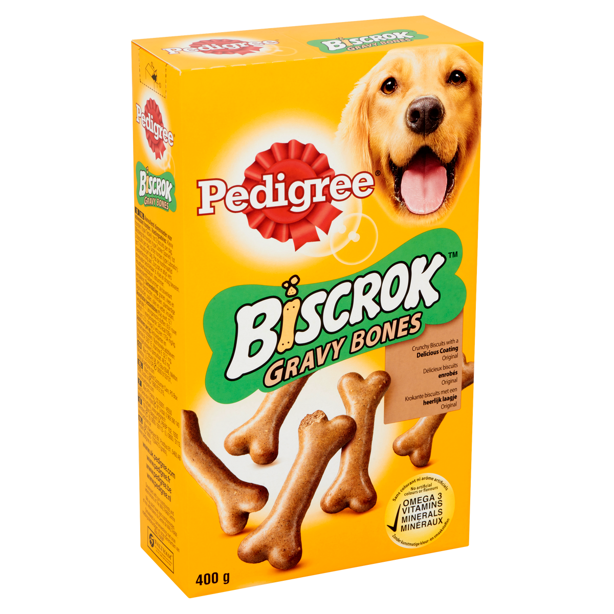 Pedigree Biscrok Gravy Bones 400 g – productverpakking