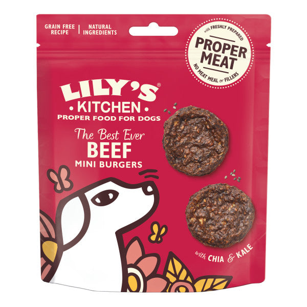 Zakje Lily’s Kitchen Beef Mini Burgers 70 g