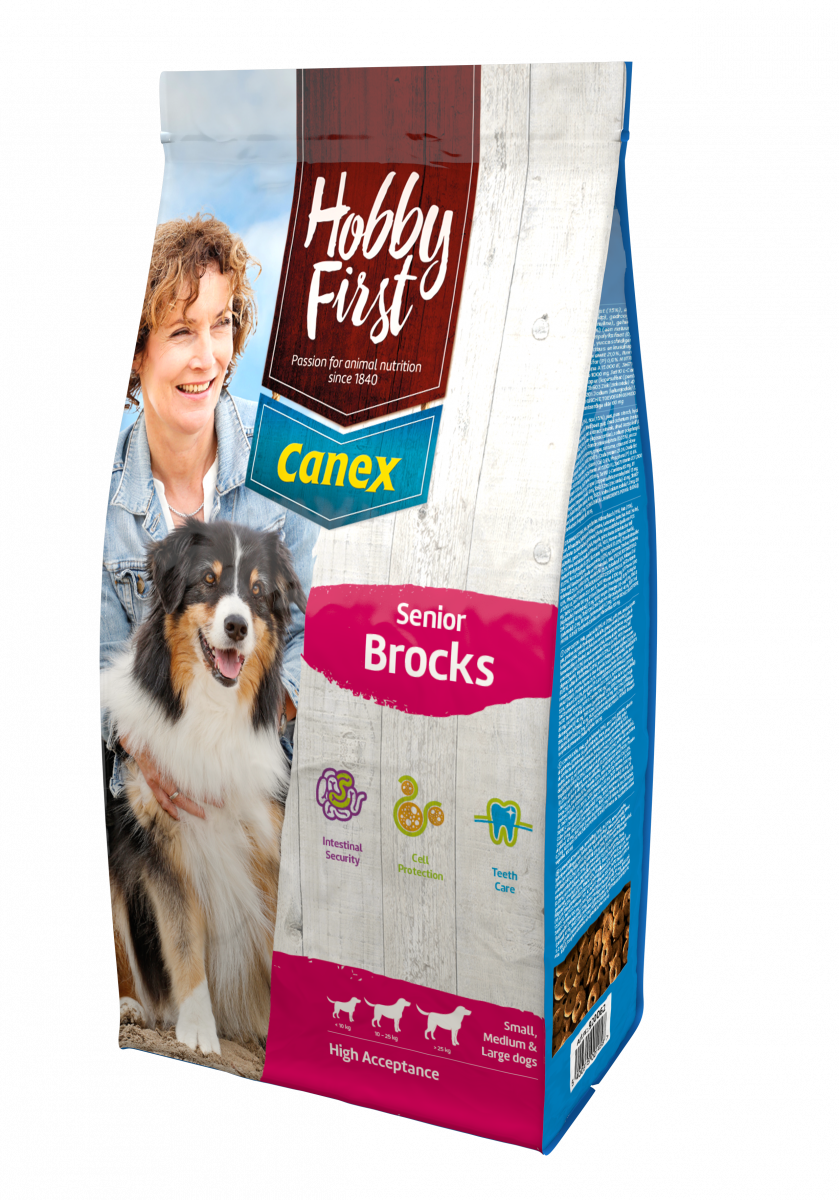 Hobby First Canex senior 3 kg – droog hondenvoer voor honden