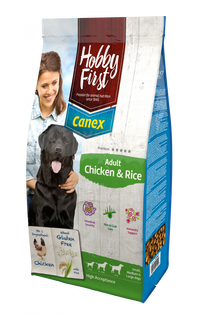 Hobby First Canex adult chicken & rice 12 kg – droog hondenvoer voor honden