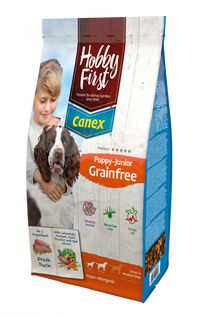Hobby First Canex Puppy/Junior Grainfree 12 kg – droog hondenvoer voor honden
