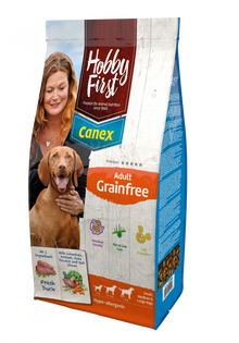 Hobby First Canex adult Grainfree 12 kg – droog hondenvoer voor honden