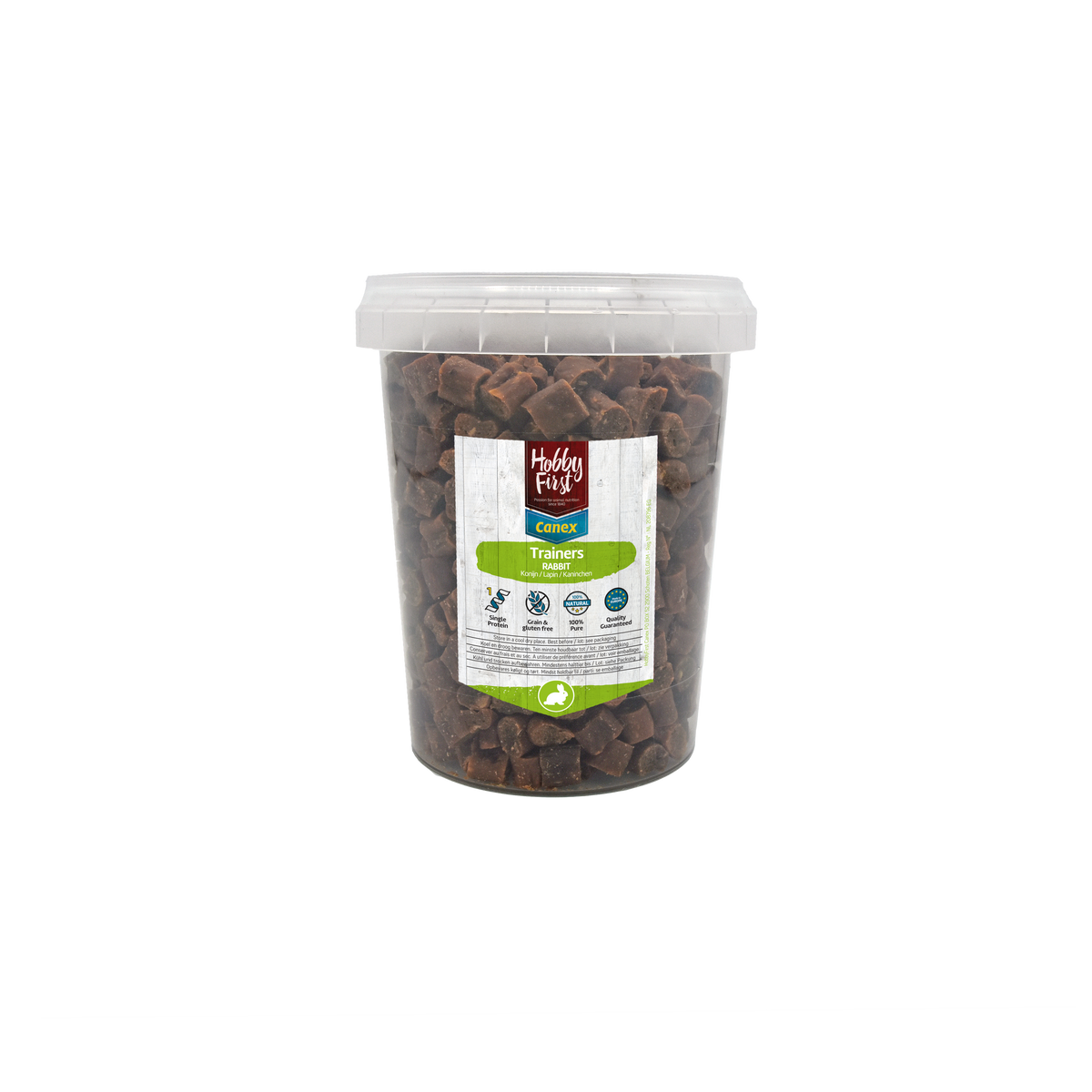 Hobby First Canex 100% Pure Trainers rabbit 250 g – hondensnack voor honden