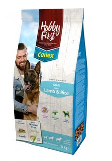 Hobby First Canex adult lamb & rice 12 kg – droog hondenvoer voor honden