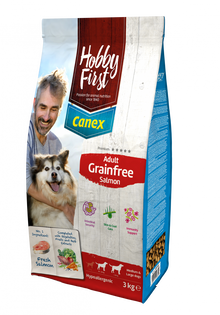 Hobby First Canex adult salmon Grainfree 3 kg – droog hondenvoer voor honden