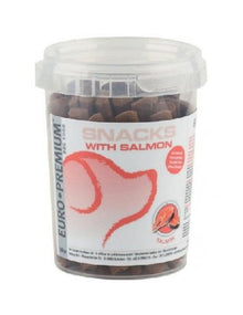 Euro-Premium Hondensnack met Zalm – 300 g – verpakking Euro-Premium