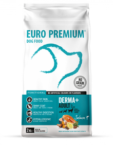 Euro-Premium Functional Derma+ Adult Zalm – 2 kg – verpakking Euro-Premium