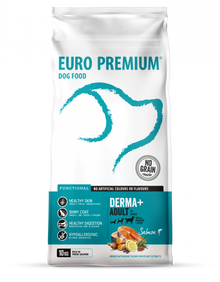 Euro-Premium Functional Derma+ Adult Zalm – 10 kg – verpakking Euro-Premium